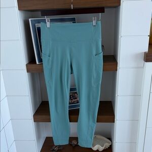 Fabletics Aqua Leggings with Pocket